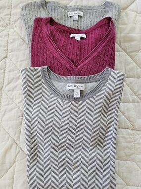 Kim Rogers Long Sleve Sweater Bundle - 3 for one Price